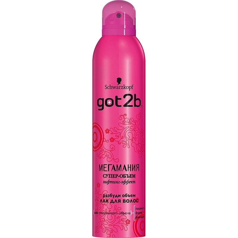 Лак для волос Got2b Мегамания 300 мл - купить с доставкой по выгодным ...
