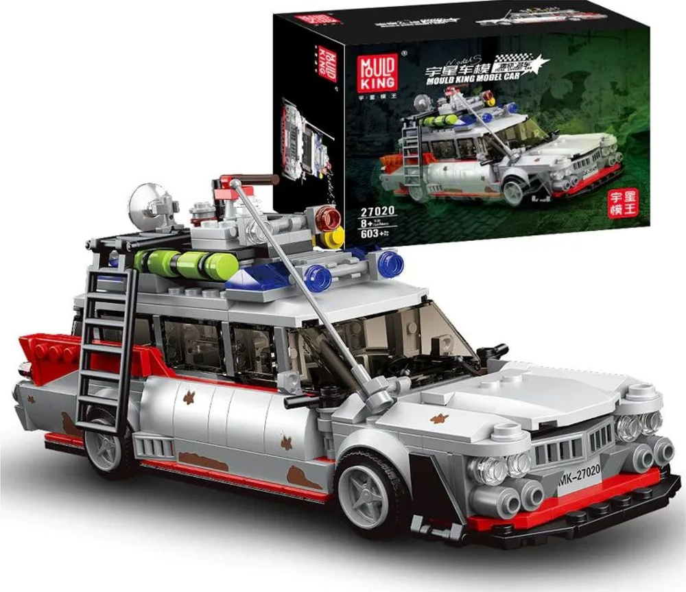 Конструктор Автомобиль Охотников за привидениями 603 детали Ghostbusters  сопоставим с LEGO CREATOR - купить с доставкой по выгодным ценам в  интернет-магазине OZON (816586057)