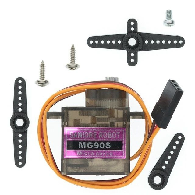 1 шт! Сервопривод MG90S Micro Servo/Сервомотор MG90S 3-7.2V/Ampertok ...