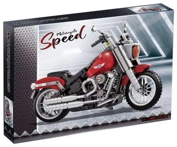 Конструктор Technicа Техник Мотоцикл Харлей 11397 / 40004 Harley-Davidson Fat Boy, 1251 дет.  #1