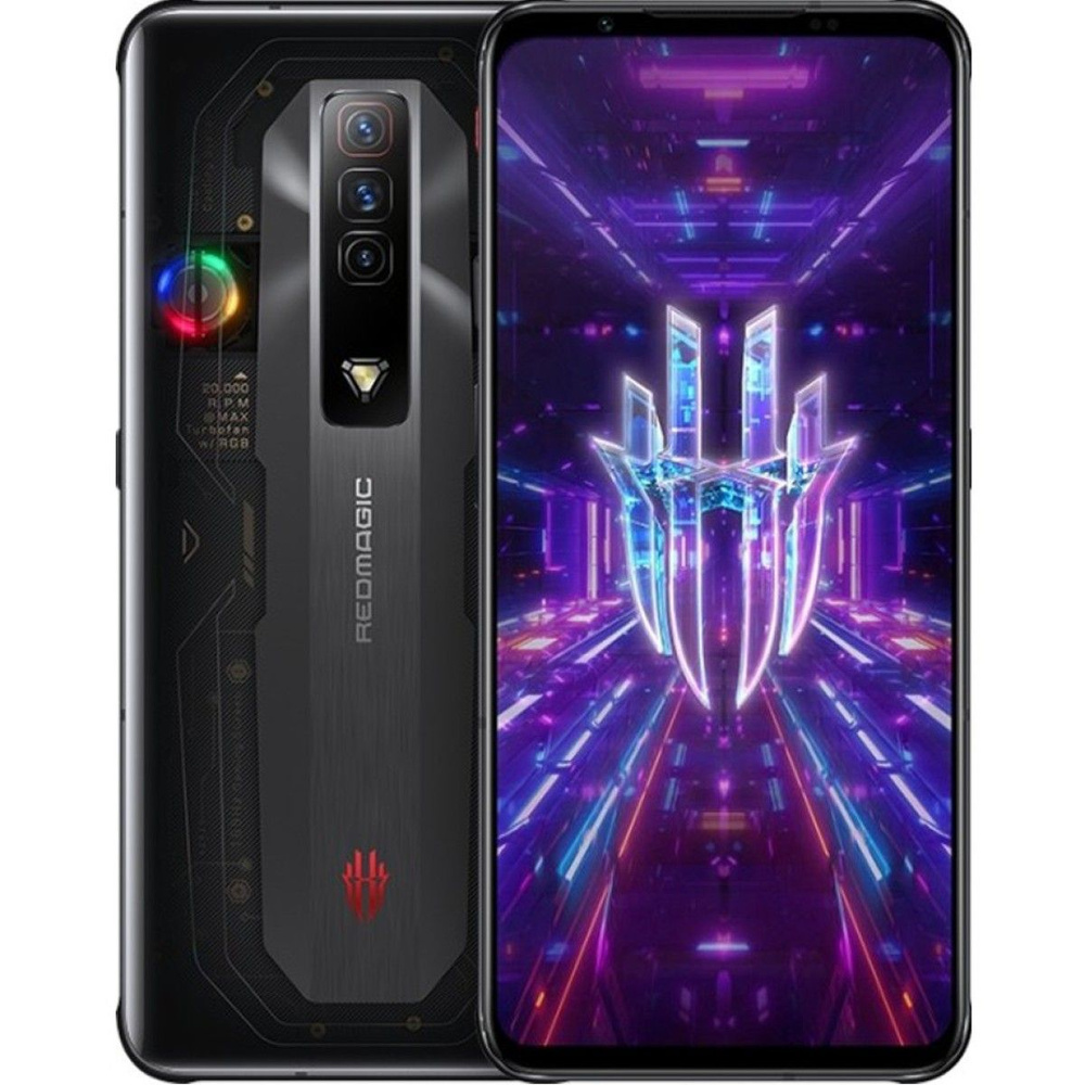 ZTE Смартфон Nubia RedMagic 7 18/256Gb (Supernova) 18/, черный