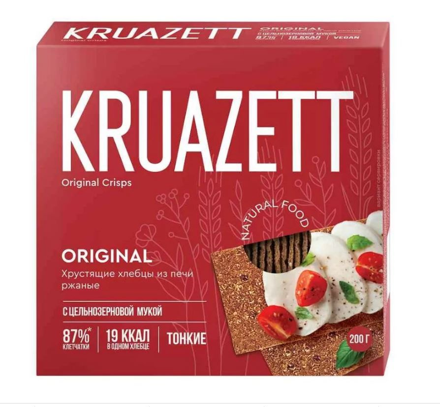 Хлебцы тонкие ржаные КРУАЗЕТТ, 200 г #1