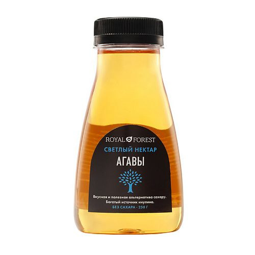 Royal Forest Светлый нектар агавы 250 г купить на OZON по низкой цене ...