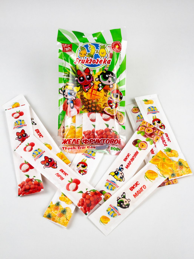 Желе фруктовое, FRUKTOTEKA, 300 г купить на OZON по низкой цене (839487364)