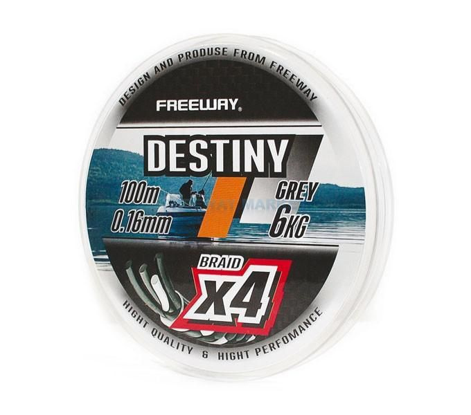 Леска плетеная FREEWAY Destiny Green FWx4 0.3 40lb 18кг #1