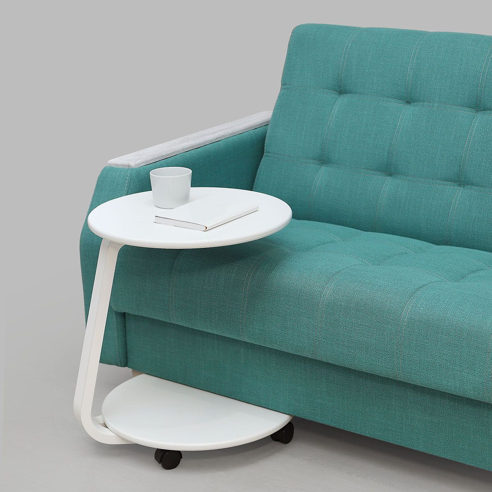 Приставной столик Фабрика Мебелик Стол придиванный Оптима. 49 x 49 x 57 ...