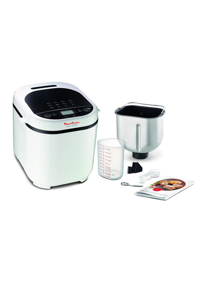 Хлебопечка Moulinex OW2101 Pain Dore, белый - купить по доступным ценам ...