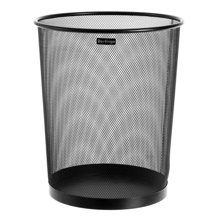 Berlingo, Корзина для бумаг, 20 литров, Steel&Style, сетчатая ...