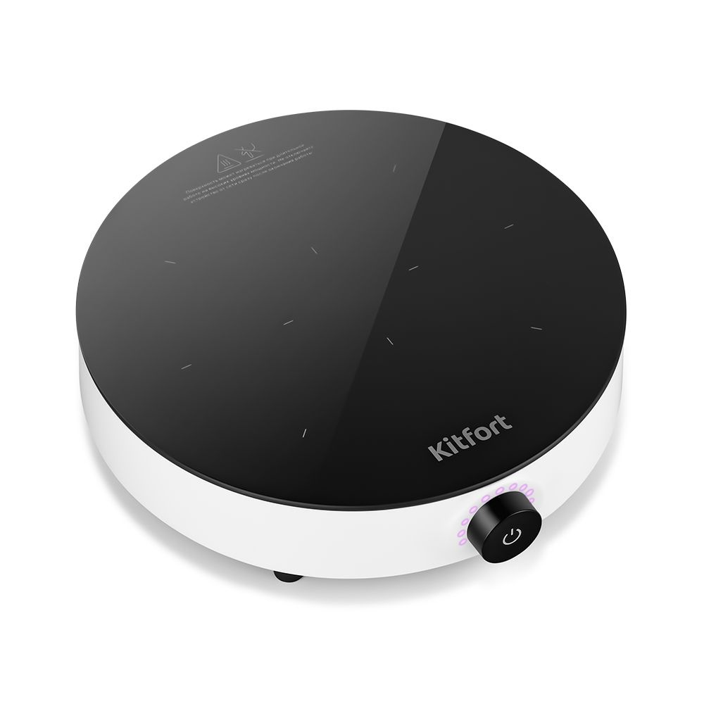 Индукционная плита Kitfort КТ-159, черный, белый - купить с доставкой ...