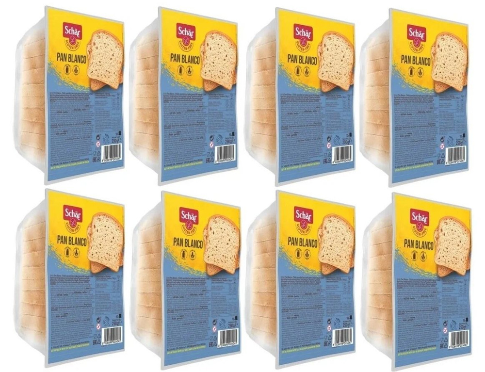 Хлеб Schar - Pan Blanco, белый рисовый без глютена, 8 шт по 250 г #1