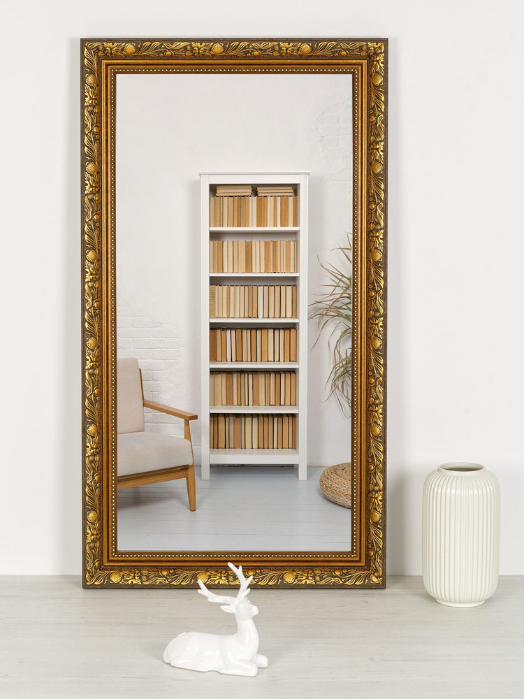 Зеркало интерьерное ЗеркалоОК "Классика", 90 см х 50 см, 1 шт - купить ...