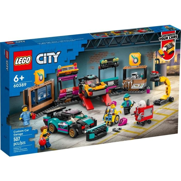 LEGO City 60389 Custom Car Garage