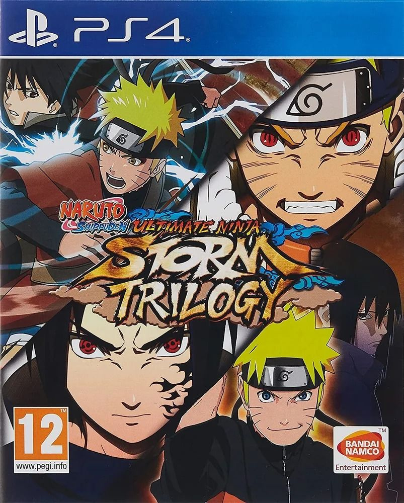 Игра Naruto Shippuden: Ultimate Ninja Storm Trilogy (PlayStation 4,  Английская Версия)