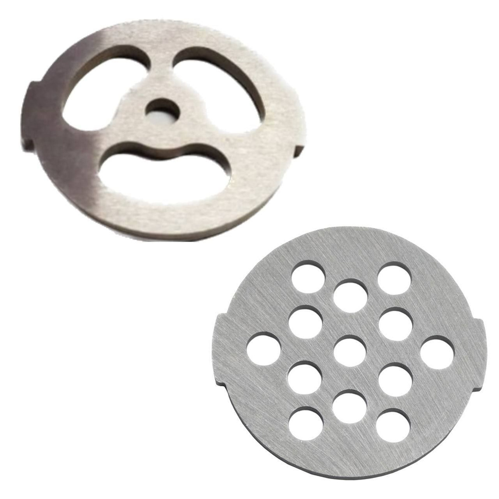 Комплект решеток(подрезная и крупная) для мясорубки REDMOND, Редмонд ...