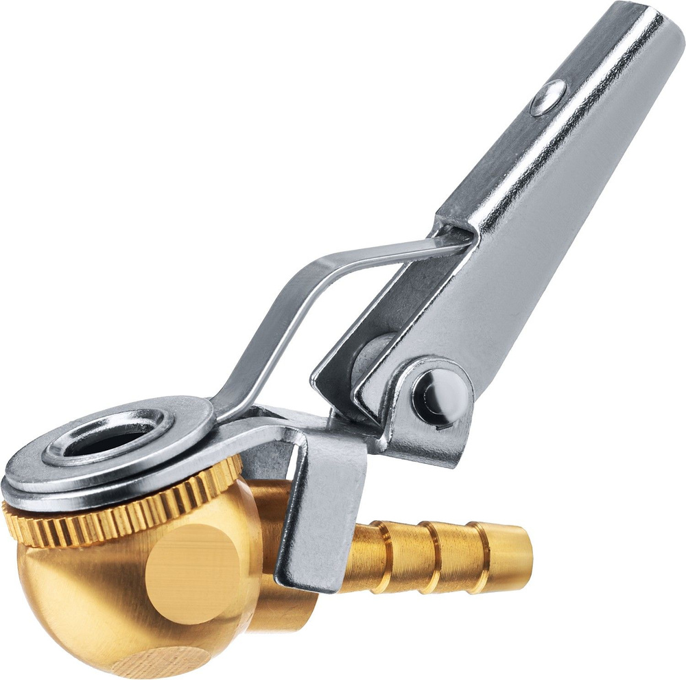 Пневмокраскопульт ЗУБР штуцер ″елочка″, 6 мм - наконечник угловой для ...