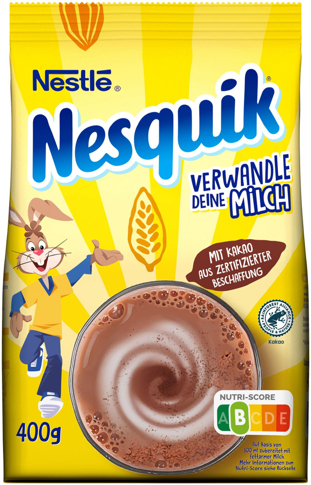 Какао-напиток NESQUIK Несквик быстрорастворимый, 400 грамм - купить с ...