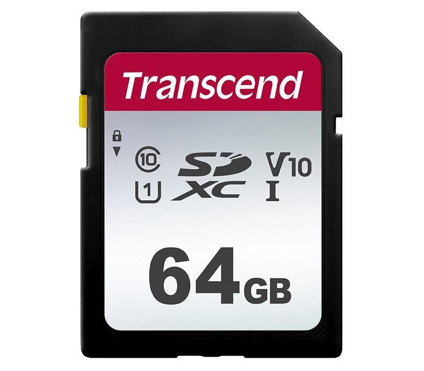 Карта памяти Transcend SDXC 64GB 300S UHS-I U1 V10 #1