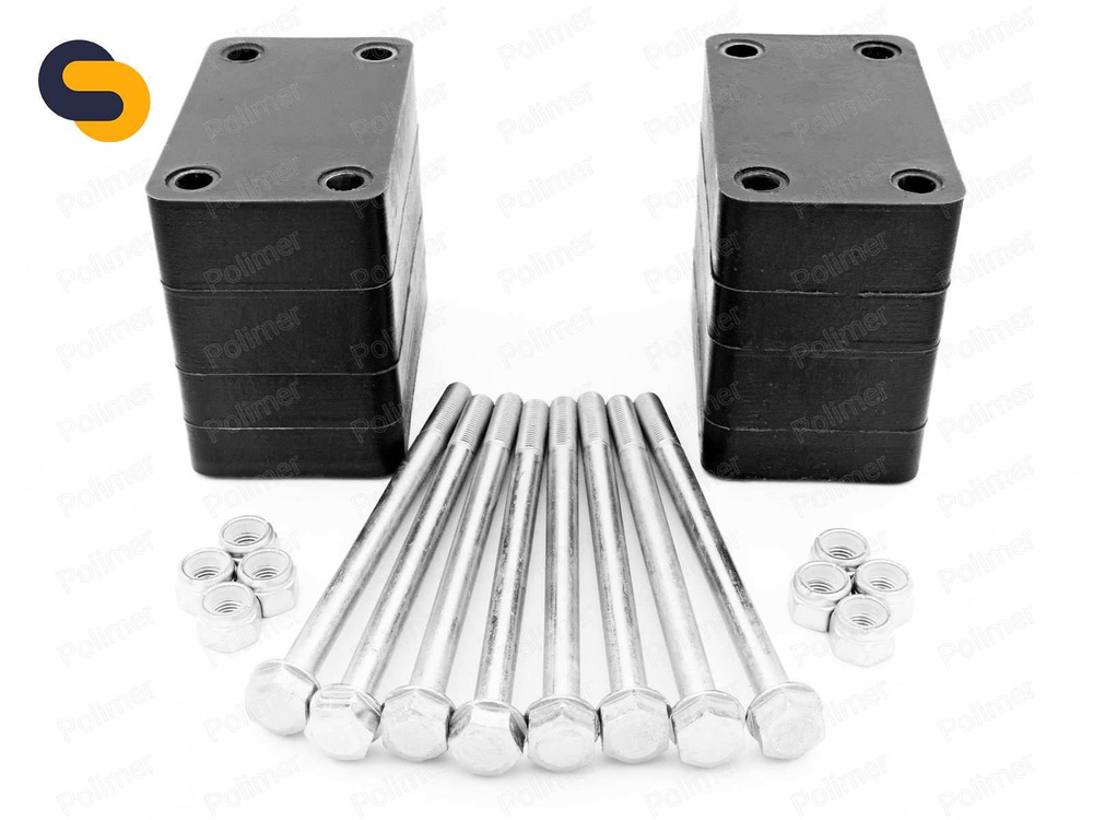 Проставки увеличения клиренса для УАЗ 469 (I) 1972-1985 между ...