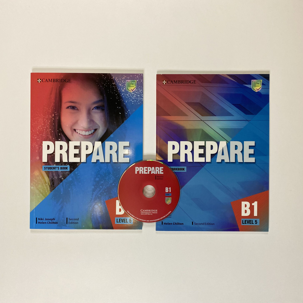 Prepare B1 Level 5 Second Edition, Student Book + Workbook + CD ...