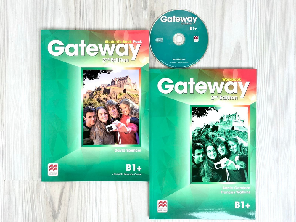 Gateway B1+ (Second Edition) Комплект-Учебник+Рабочая Тетрадь+Диск.