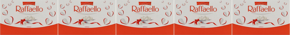 Конфеты Raffaello, комплект: 5 упаковок по 90 г #1