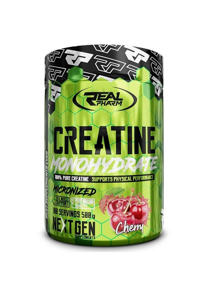 Real Pharm Creatine, Креатиновый комплекс, Креатин + Таурин, порошок ...