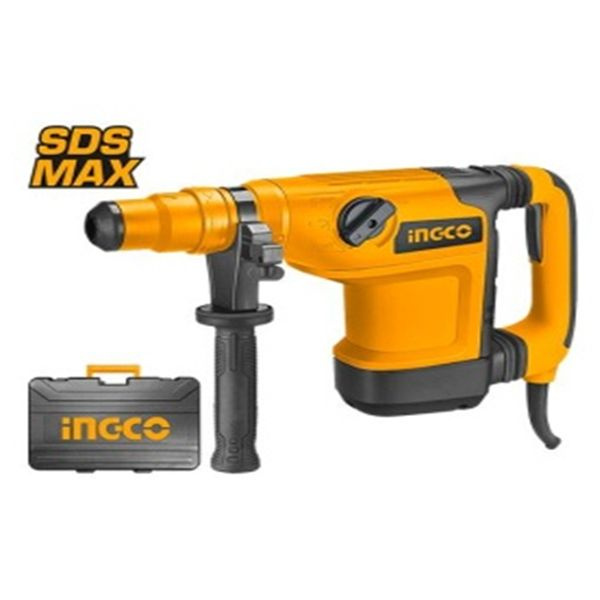 Перфоратор INGCO RH1200428 1200Вт.0-1100 об/мин 8 Дж SDS-Max - купить в ...