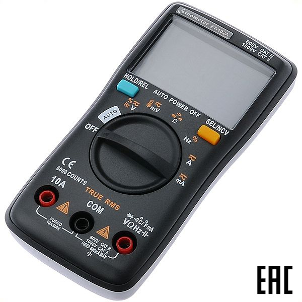 Мультиметр цифровой автоматический Sinometer ZT102A купить по выгодной ...