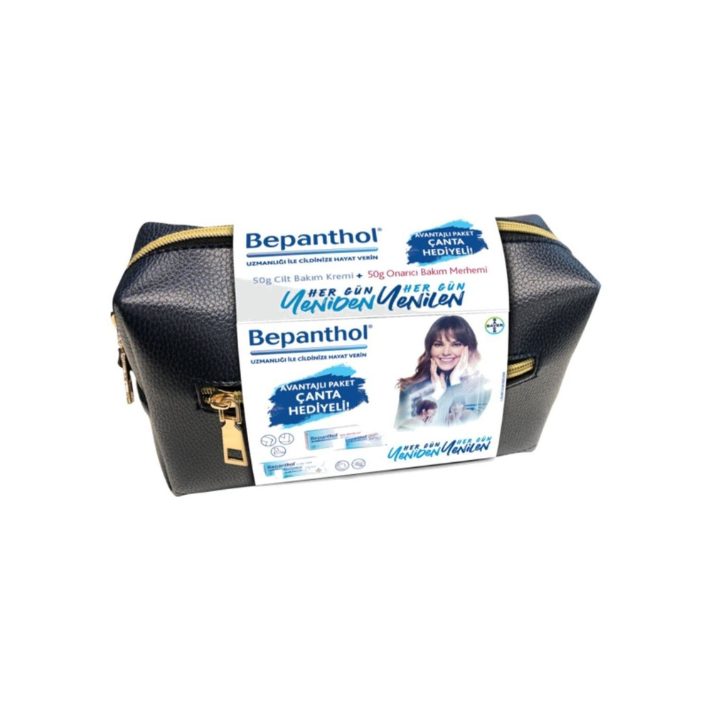 Бепантол Восстанавливающая мазь 50 гр + Бепантол Крем для ухода за ...