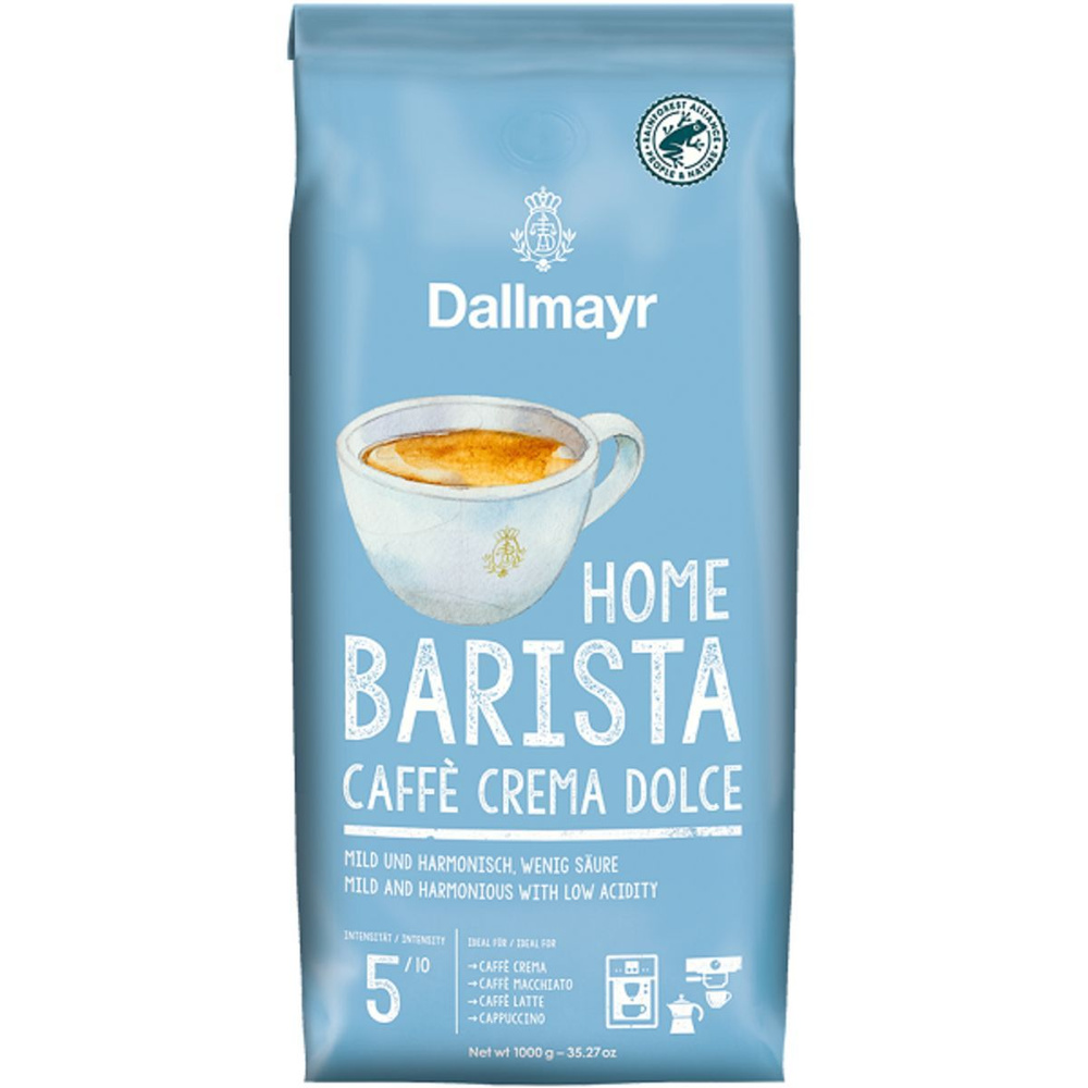 Кофе в зернах Dallmayr Barista Caffe Crema Dolce 1 кг #1