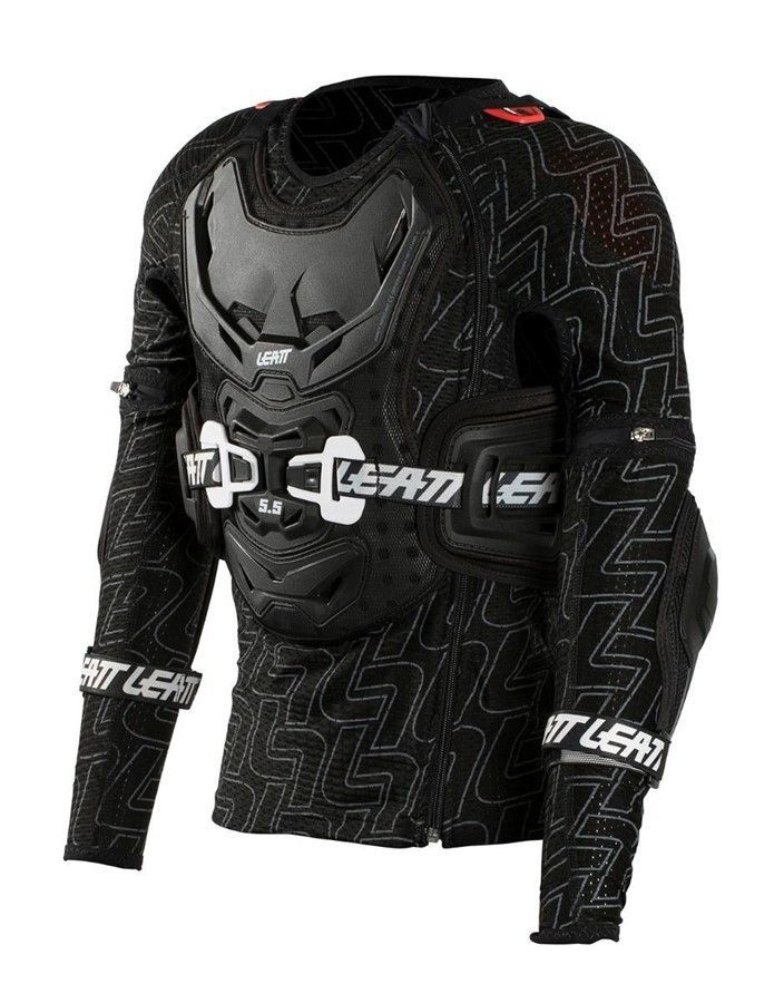 Мотозащита Черепаха LEATT Body Protector 5.5 подростковая, Black (размер L/XL) #1
