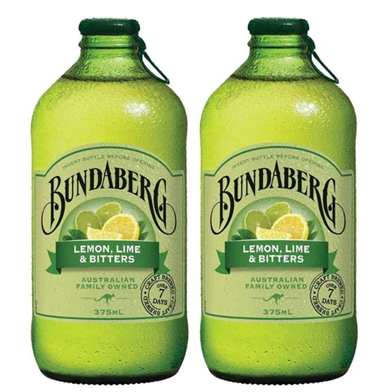 Лимонад Bundaberg "Лимон, лайм и пряности" (375 мл х 2шт) Австралия ...