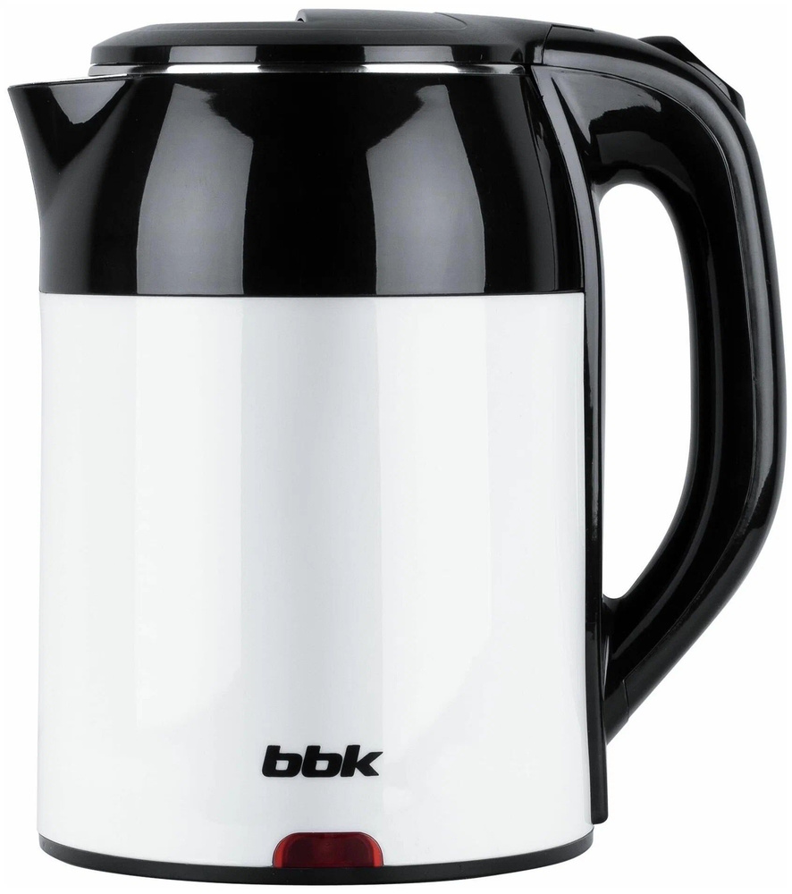 Чайник BBK EK1709P черный/белый, 1,7л, 2,0кВт #1