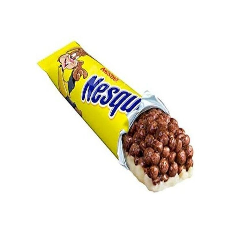 Батончики Nesquik "Шоколадные шарики" в коробке, 6 шт #1