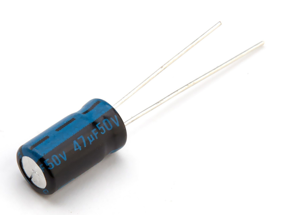 Конденсатор электролитический 47мкф 50в 105С TK (6,3X11) JAMICON ...