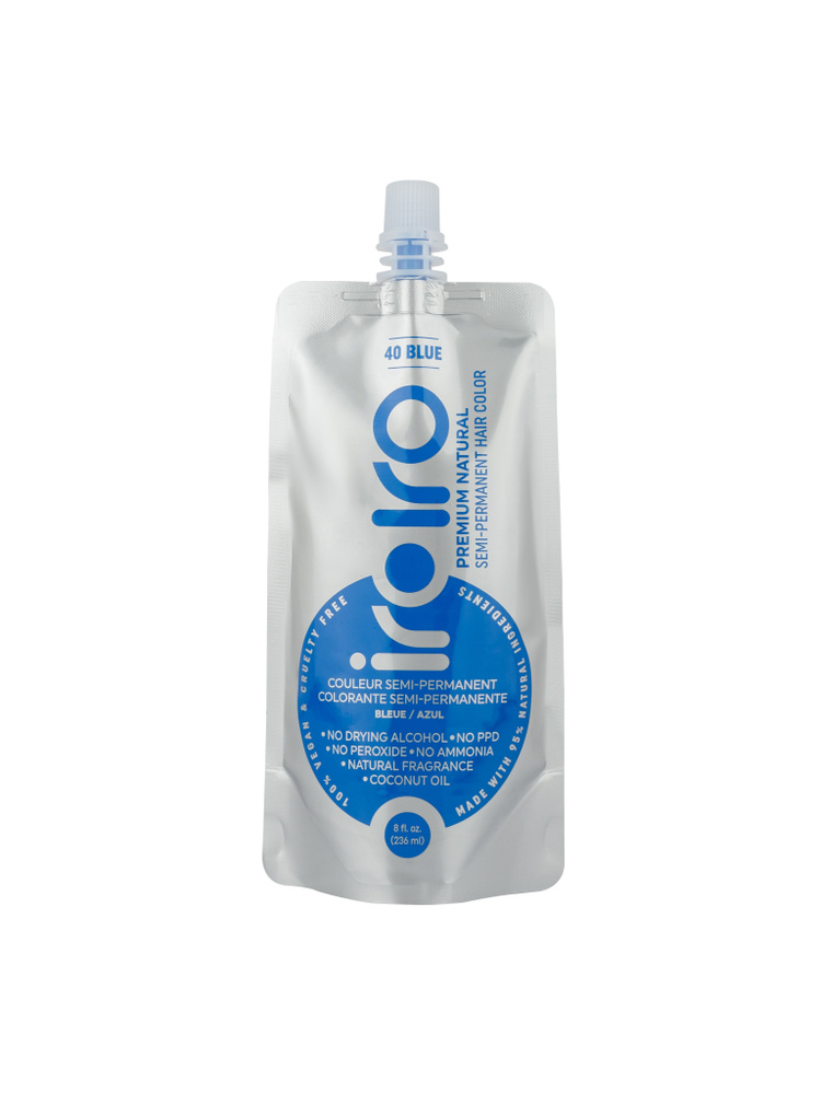 Краска для волос IROIRO Семи-перманентный краситель для волос COLOR LIBERATOR Бесцветный