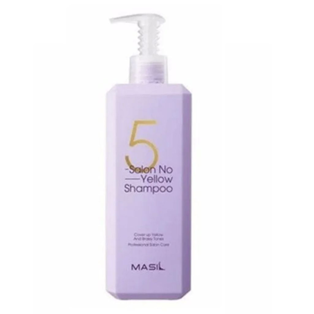 Тонирующий шампунь для осветленных волос Masil 5 Salon No Yellow Shampoo #1
