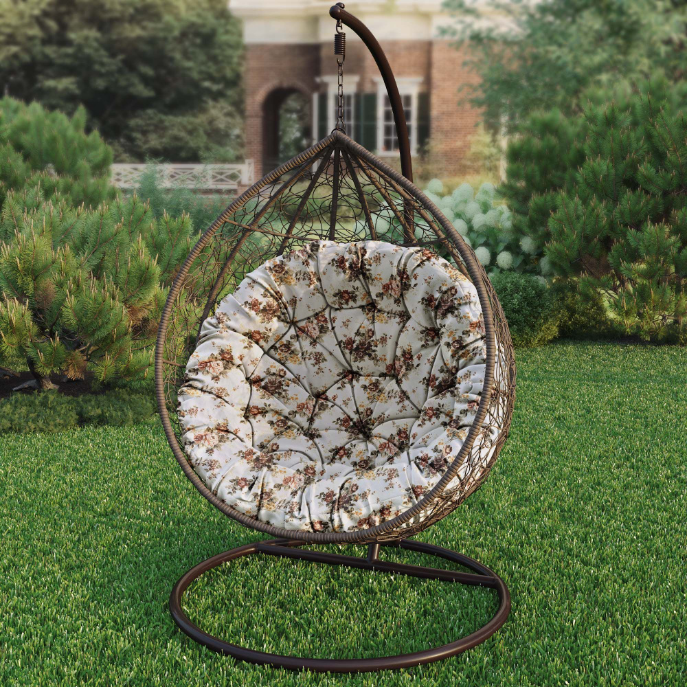 Подушка для садовых качелей, круглая напольная сидушка Дриада - купить ...