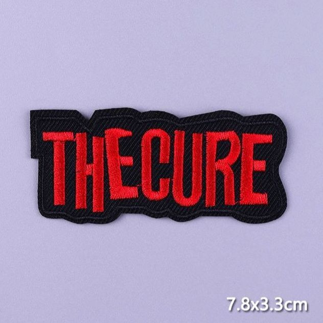 Нашивки на одежду рок, the cure нашивка #1