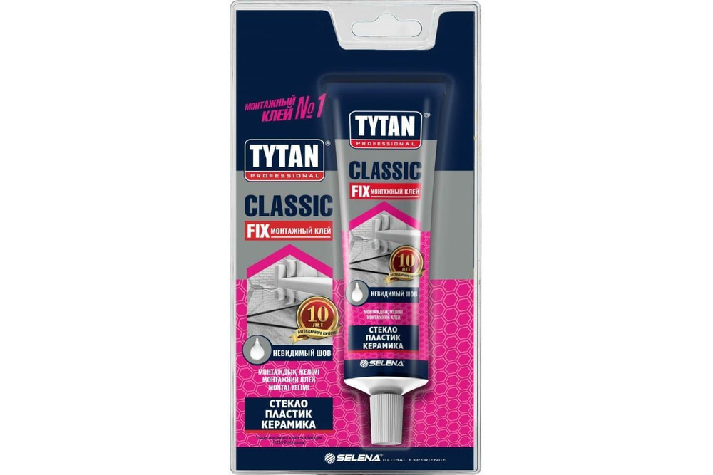 Tytan Professional Монтажный клей 100 мл 0.120 кг, прозрачный #1