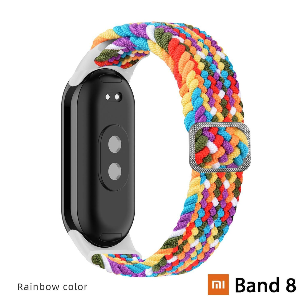 Плетёный ремешок из эластичной ткани для фитнес браслета Xiaomi Mi Band ...