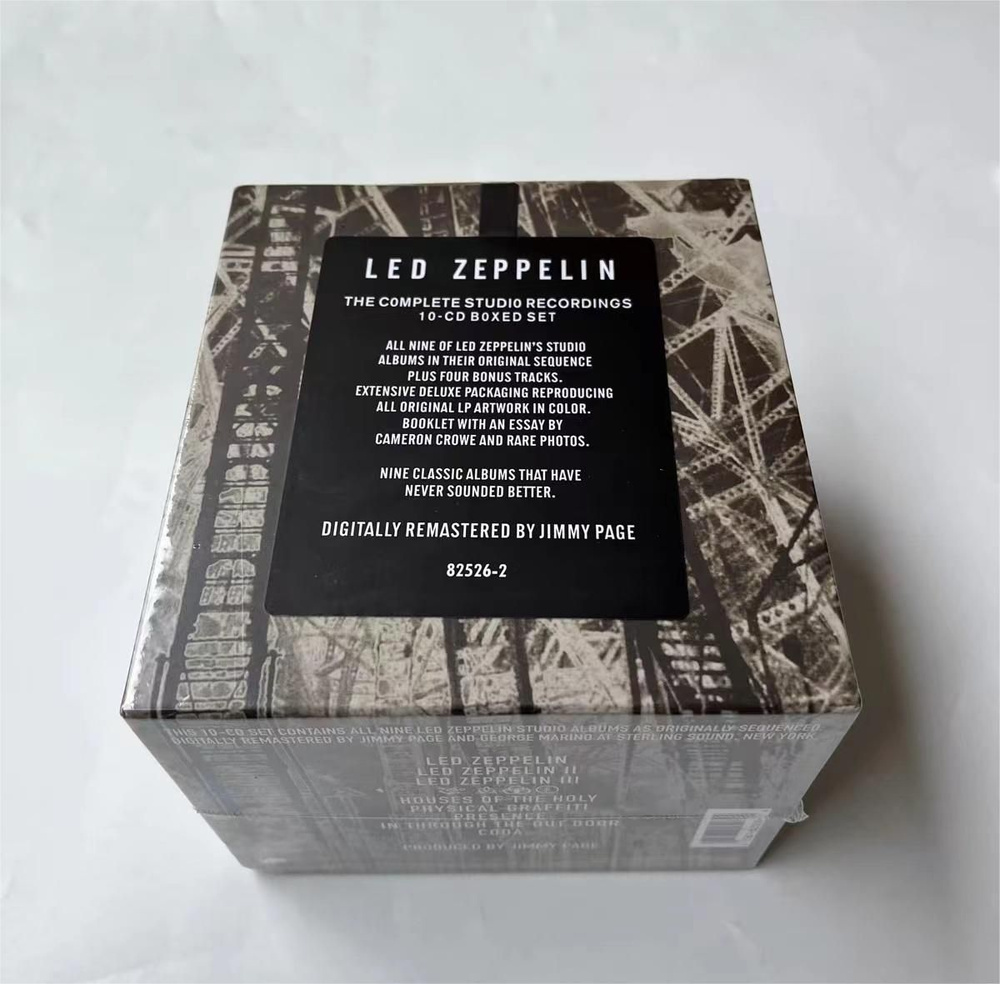 洋楽 LED ZEPPELIN Complete Studio Recordings Led Zeppelin - The Complete Studio Recordings. 10-CD boxed set