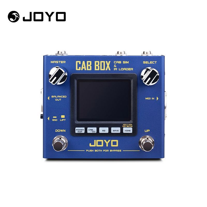 JOYO R-08 CAB BOX Цифровая мультиэффект-педаль 128 позиций хранения тонов Педали гитары Симулятор кабинета #1