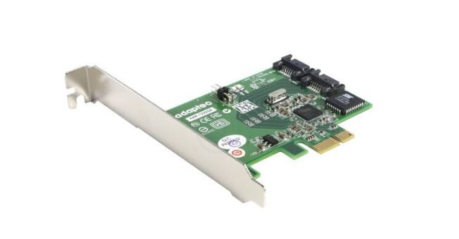 Контроллер Adaptec AAR-1220sa формат Promise и Tekram аппаратный RAID с 2 портами SATA под слот PCI-E #1