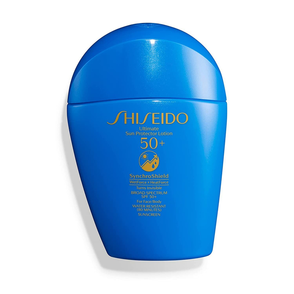 Shiseido Невидимый солнцезащитный лосьон для лица и тела SPF50+  #1