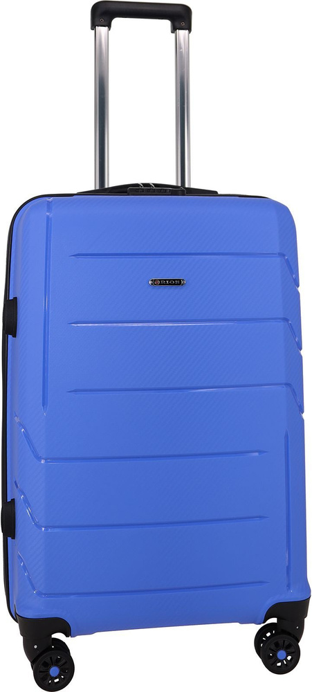 Чемодан Рион+ (RION+) R462, Полипропиленовый (PP), L (68 см), 70 литров ...