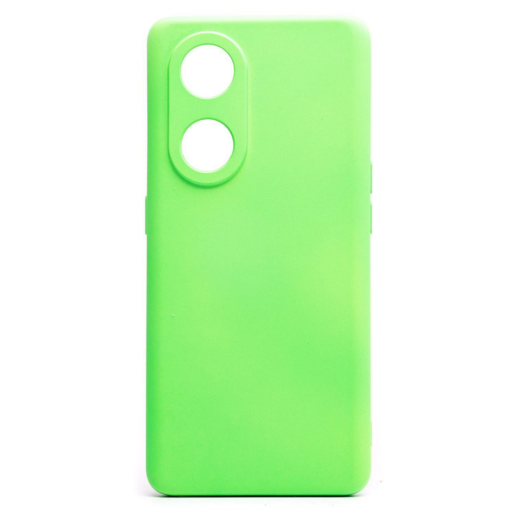 Чехол для Oppo Reno 8T 5G (CPH2505) силиконовый Soft Touch 4 <зеленый> #1