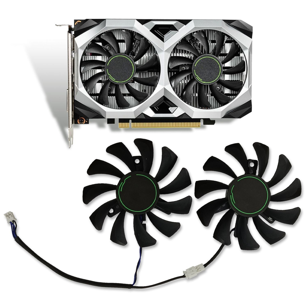 75MM HA8010H12F-Z Кулеры (вентиляторы охлаждение) для видеокарты MSI ...