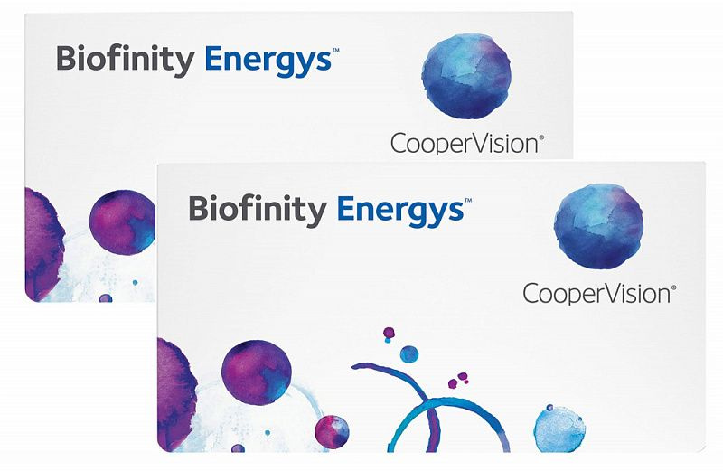 Контактные линзы CooperVision Biofinity Energys 3 шт. - 01.75 #1