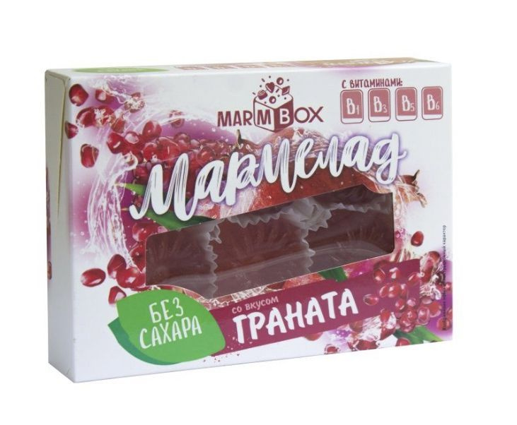 Мармелад натуральный без сахара гранат 200г купить на OZON по низкой ...